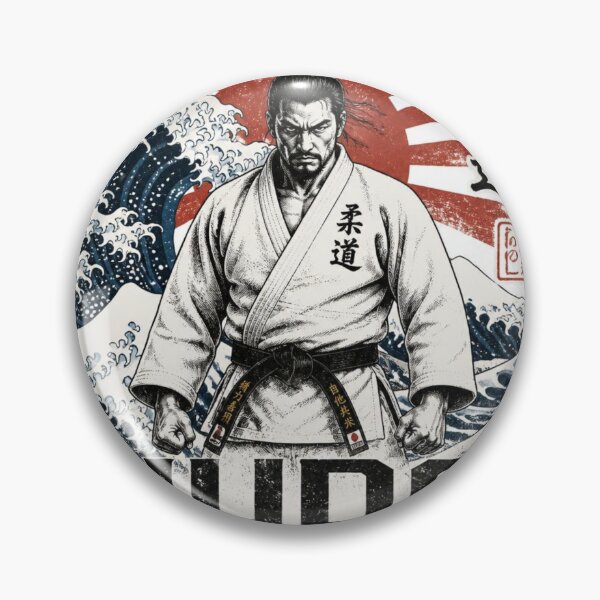 Item preview, Judo Warrior Japanese Art designed and sold by redblink store.