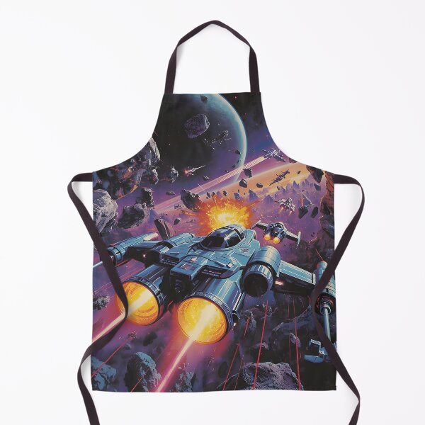 Item preview, Arcade Space Chase Retro Sci Fi Gaming Art designed and sold by ThePixelArchive.