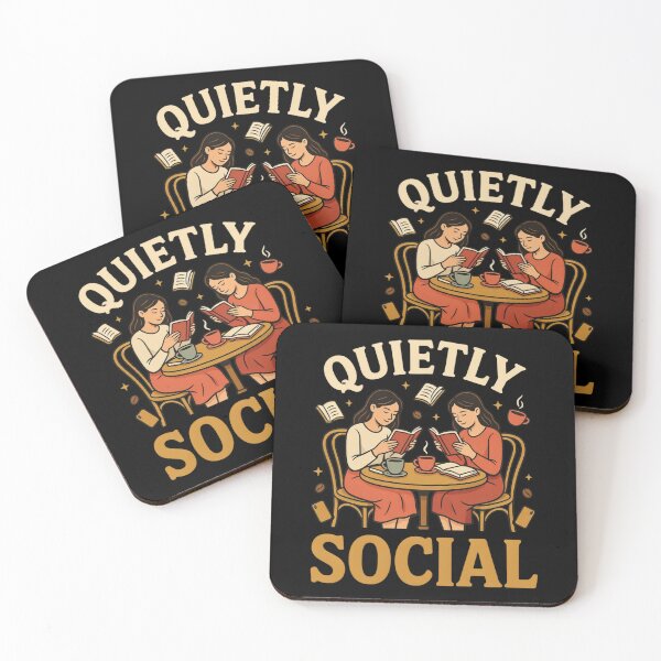 Item preview, Quietly Social designed and sold by Daily Mood Tees.