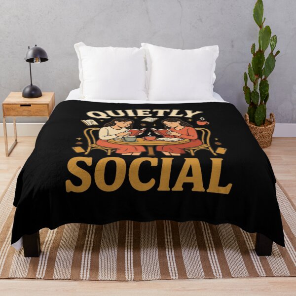 Item preview, Quietly Social designed and sold by Daily Mood Tees.