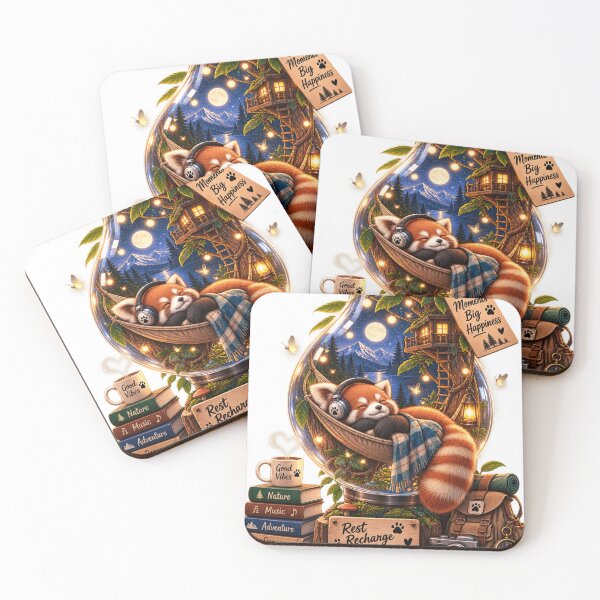 Aperçu de l'œuvre Petits moments, grand bonheur | T-shirt douillet Aventure Panda Roux créée et vendue par ✨ Daily Vibe Studio ✨.