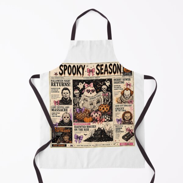 Item preview, Spooky Halloween Newspaper Collage designed and sold by BobCochra11486.
