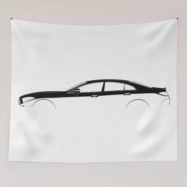 Item preview, CLS-Class (C257) (Black) designed and sold by Car Silhouettes.