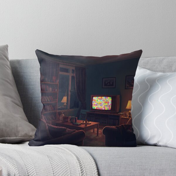 Item preview, Cosy CRT Gaming Room 1990s Retro Gamer Nostalgia Art designed and sold by ThePixelArchive.