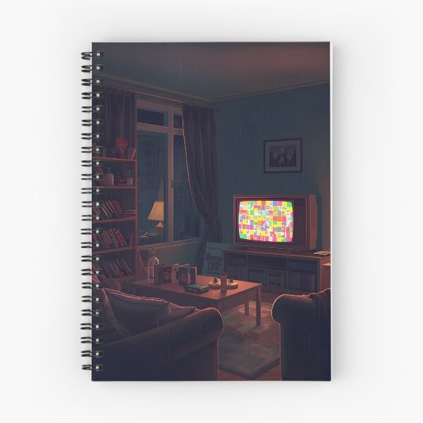 Artikelvorschau, Gemütliches CRT-Gaming-Zimmer im Retro-Gamer-Stil der 1990er Jahre – Kunst entworfen und verkauft von ThePixelArchive.