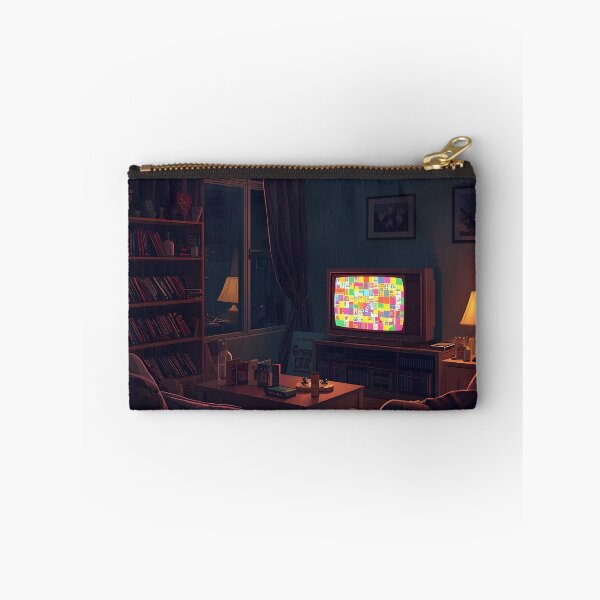Item preview, Cosy CRT Gaming Room 1990s Retro Gamer Nostalgia Art designed and sold by ThePixelArchive.