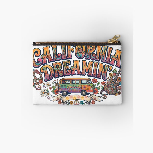 Item preview, California Dreamin 60s Psychedelic Hippie designed and sold by Nacho Average Designs.