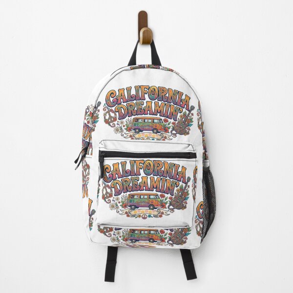 Item preview, California Dreamin 60s Psychedelic Hippie designed and sold by Nacho Average Designs.