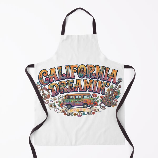 Item preview, California Dreamin 60s Psychedelic Hippie designed and sold by Nacho Average Designs.