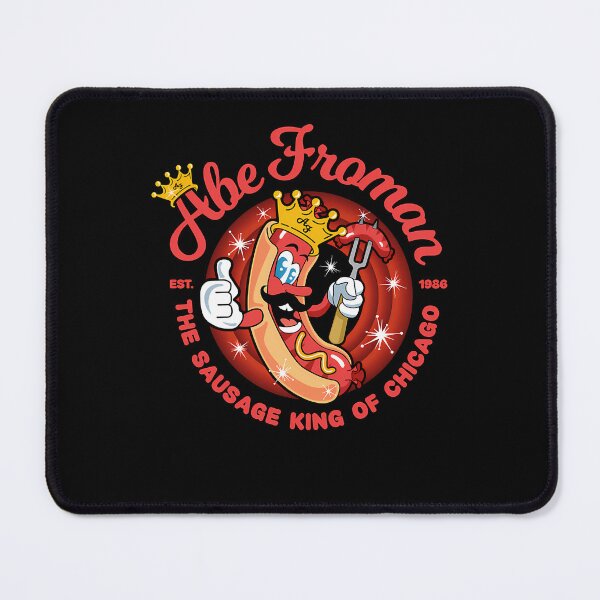 Item preview, Crowned Sausage Character Holding Fork designed and sold by Talles-S-G-B.