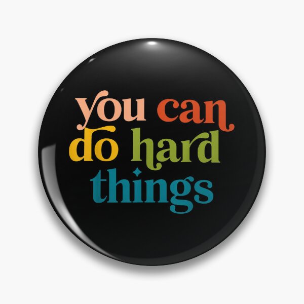 Item preview, Do Hard Things Quote designed and sold by Foxintheloart.