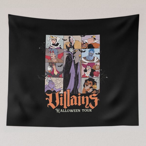 Item preview, Disney Villains Halloween Tour Vintage Collage Maleficent Centerpiece Design designed and sold by DillonWhi15388.