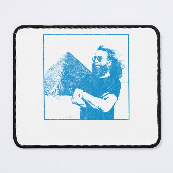 Item preview, Jerry Garcia In Front Of Great Pyramid designed and sold by iedehmedeh.