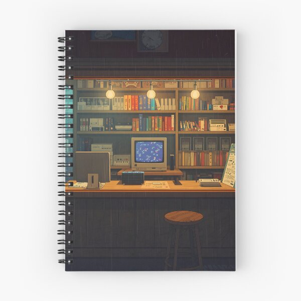 Item preview, Cosy Retro Game Shop 1990s Gaming Nostalgia Art designed and sold by ThePixelArchive.