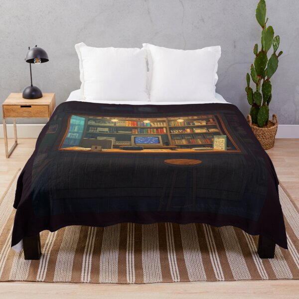Item preview, Cosy Retro Game Shop 1990s Gaming Nostalgia Art designed and sold by ThePixelArchive.
