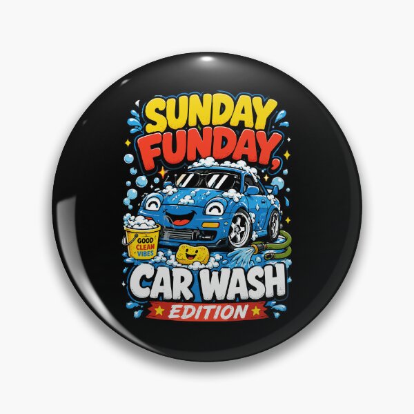 Item preview, Sunday Funday Car Wash Edition designed and sold by RAS-77.