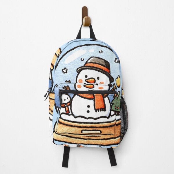 Item preview, Cute Snow Globe with Friendly Snowman Art designed and sold by colorful-white.