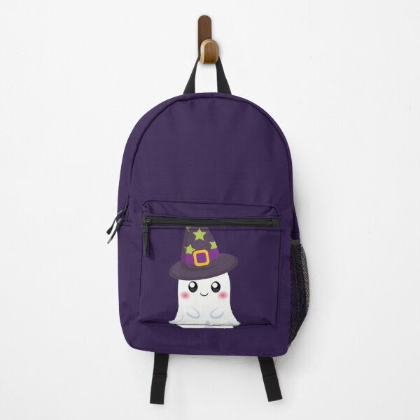 Item preview, Cute Kawaii Ghost with Witch Hat Halloween Aesthetic designed and sold by NotasCreativa.