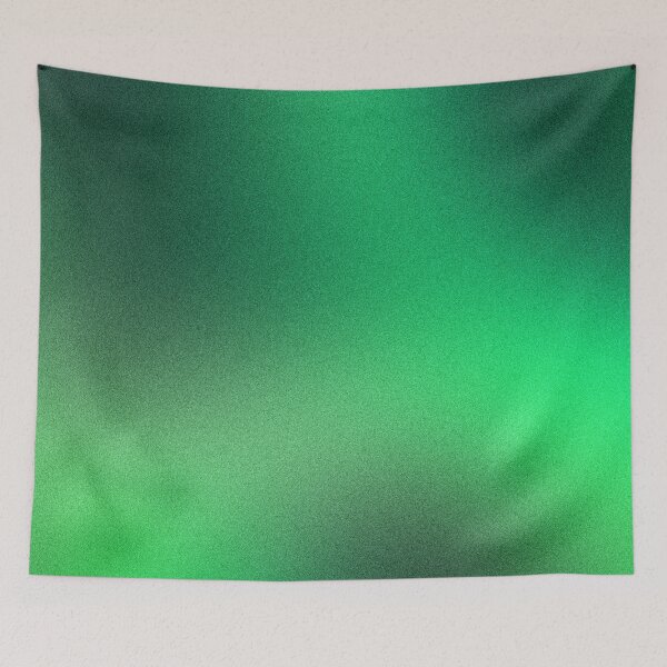 Item preview, Emerald Green Aura Gradient Grainy Light Leak designed and sold by FestivityFinds.