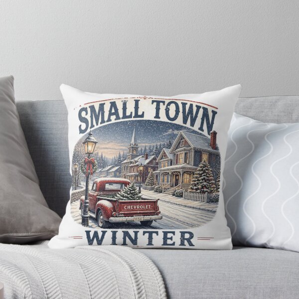 Item preview, Small Town Winter Vintage designed and sold by redblink store.