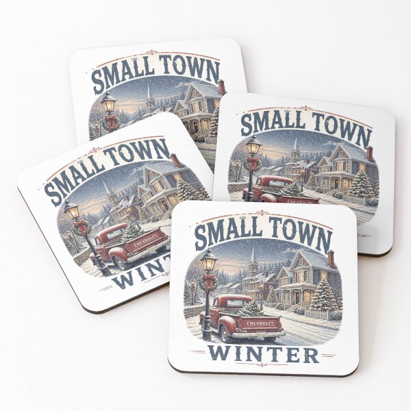 Item preview, Small Town Winter Vintage designed and sold by redblink store.