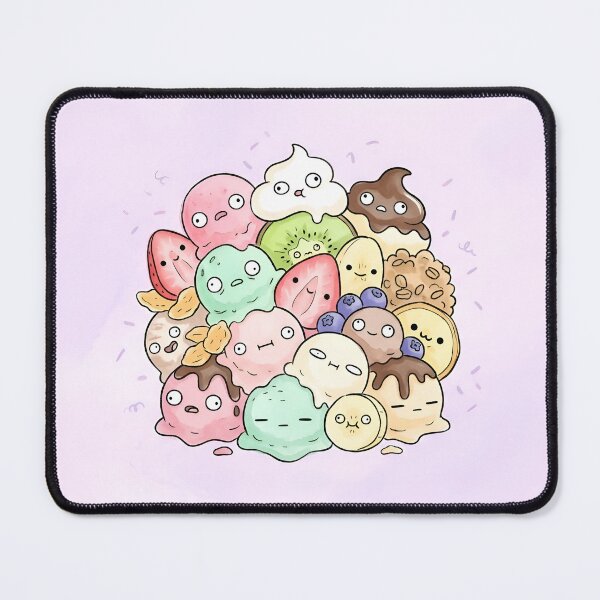 Item preview, Cute Parfait Ingredients Kawaii Sweet Dessert Illustration designed and sold by DuckOddity.