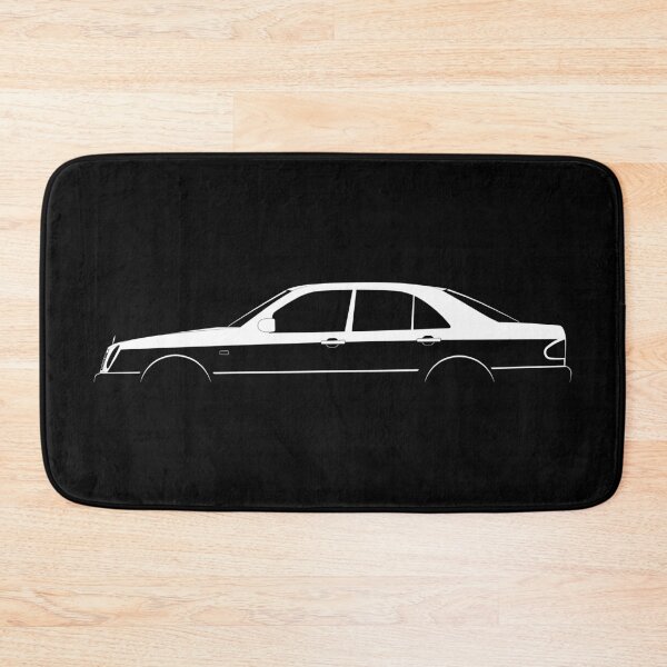 Item preview, E-Class (W210) (White) designed and sold by Car Silhouettes.