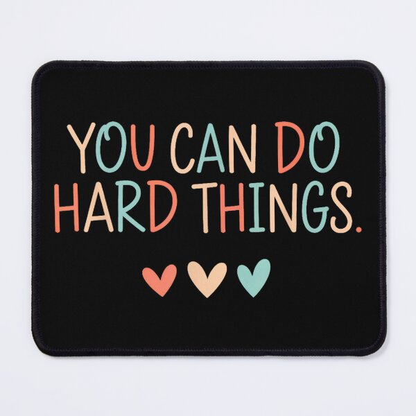Item preview, Do Hard Things Funny designed and sold by Foxintheloart.