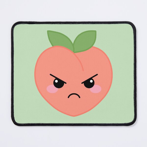 Item preview, Grumpy Angry Peach designed and sold by SlimyFish.