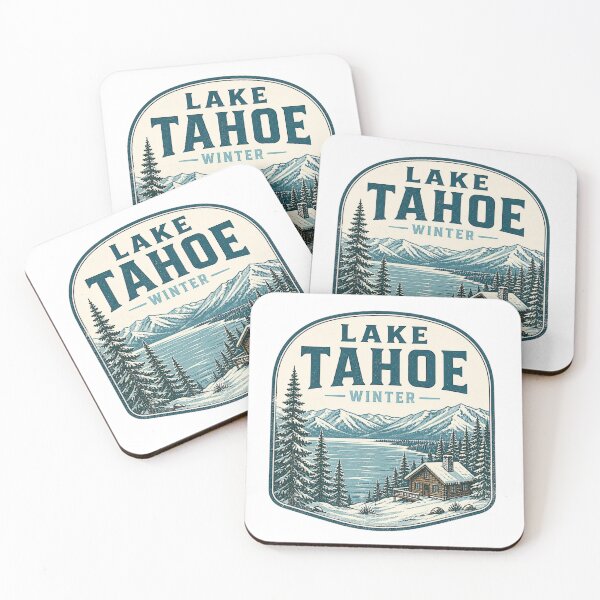 Item preview, Lake Tahoe Winter T-Shirt designed and sold by redblink store.