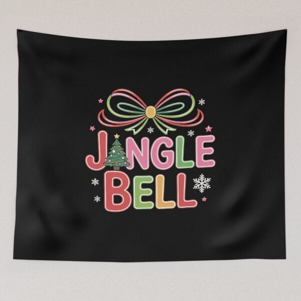 Item preview,  Coquette Bow Merry Christmas Tree Girl Women designed and sold by cesrahotdemo.