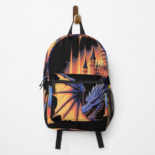Item preview, Majestic Purple Dragon Guarding Castle designed and sold by StireTraial.
