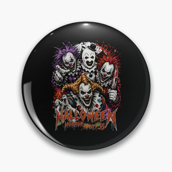 Item preview, Jack and Art, Killer Clown Squad Halloween - Horror Clowns Graphic designed and sold by WildHeartsStore.