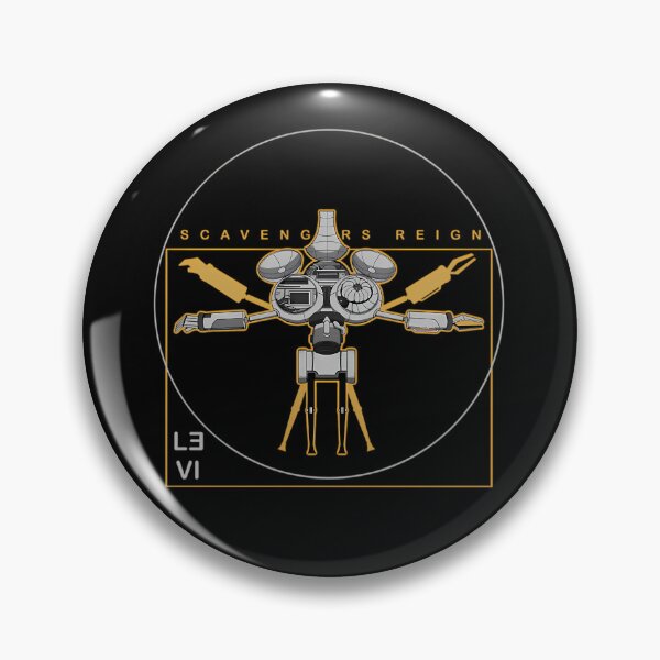 Item preview, L.E.V.I Robot Vitruvian Man Diagram Scavengers designed and sold by StireTraial.
