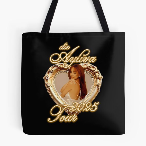 Item preview, Die Ayliva Tour 2025 Golden Heart Frame Portrait designed and sold by StireTraial.