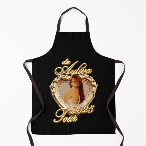 Item preview, Die Ayliva Tour 2025 Golden Heart Frame Portrait designed and sold by StireTraial.