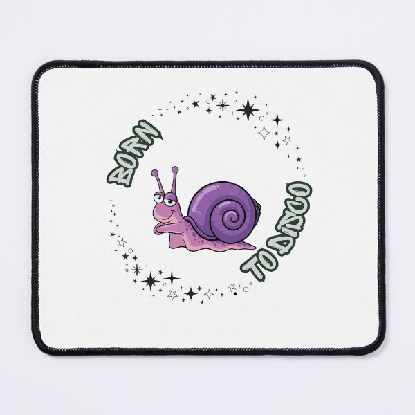 Item preview, Born to Disco. Disco Snail. Cute Snail. San Francisco Vibes. designed and sold by ShrimpAndGrits.