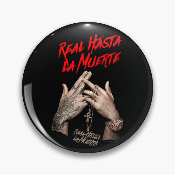 Item preview, Real Hasta La Muerte Tattooed Hands Sign Artwork designed and sold by StireTraial.