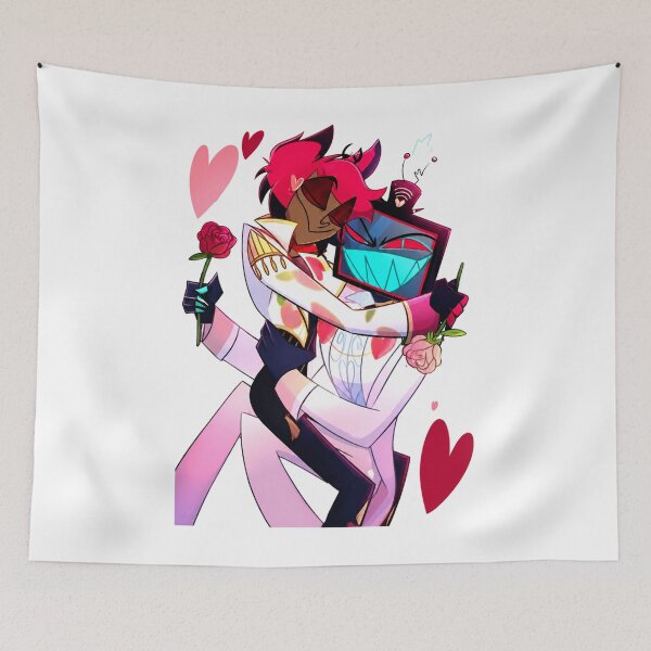 Item preview, Radiostatic Radioapple, Alastor Vox Hazbin Hotel designed and sold by WildHeartsStore.