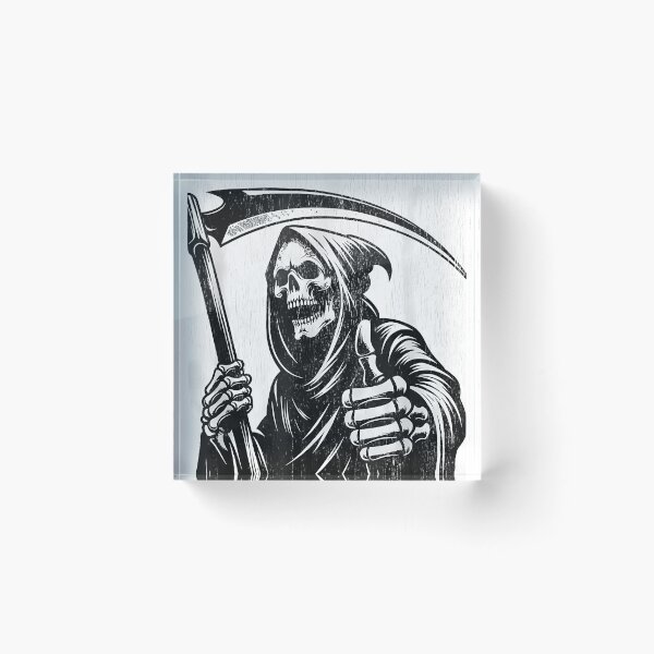 Item preview, tarot the death xiii angel skull style designed and sold by Folkdude.