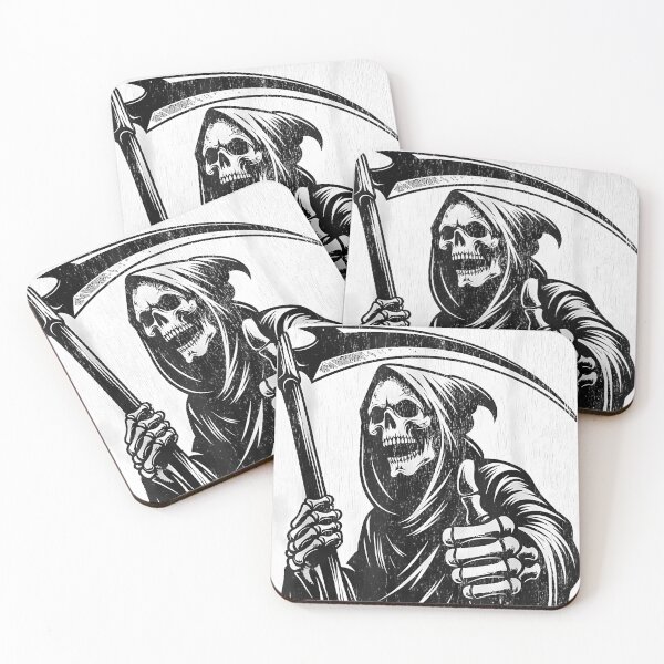Item preview, tarot the death xiii angel skull style designed and sold by Folkdude.