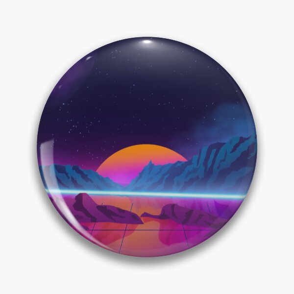 Item preview, Sunrise Over Synth designed and sold by ErazelArt.
