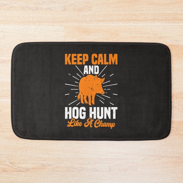 Item preview, Keep Calm Hog Hunt Champ Wild Boar Outdoor Adventure designed and sold by j5ceetdjr9bp.