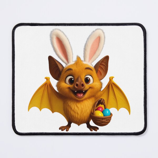 Item preview, Easter Yellow Winged Bat designed and sold by Sillytoe.