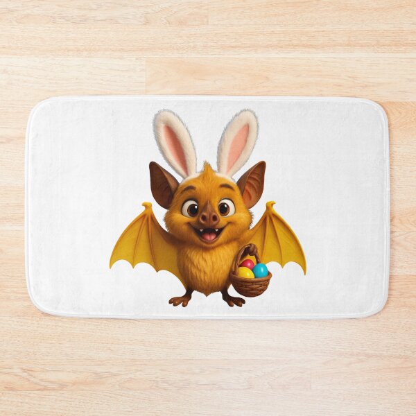 Item preview, Easter Yellow Winged Bat designed and sold by Sillytoe.