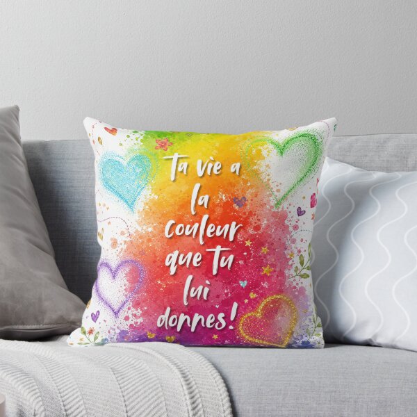 Item preview, Ta vie a la couleur que tu lui donnes! 2 (Your life has the color you give it!) designed and sold by CollectionsJEm.