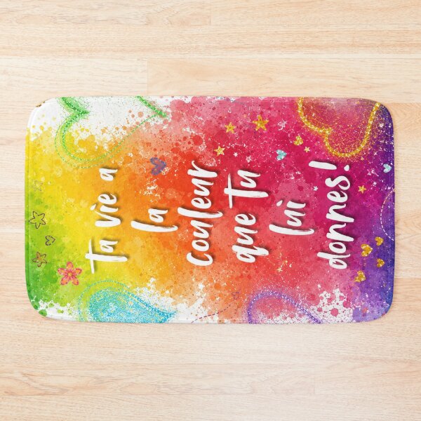 Item preview, Ta vie a la couleur que tu lui donnes! 2 (Your life has the color you give it!) designed and sold by CollectionsJEm.