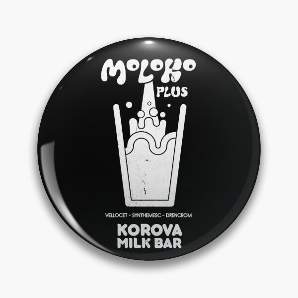 Item preview, Moloko Plus Korova Milk Bar Glass A Clockwork Orange designed and sold by StireTraial.