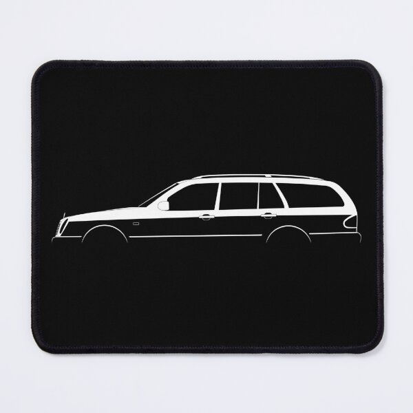 Item preview, E-Class Estate (S210) (White) designed and sold by Car Silhouettes.