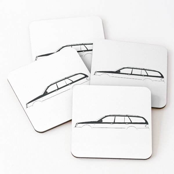Item preview, E-Class Estate (S210) (Black) designed and sold by Car Silhouettes.